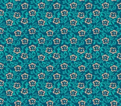 D133 cami halısı deseni, Turkuaz