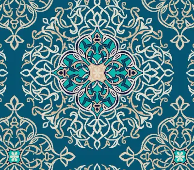 D263 cami halısı deseni