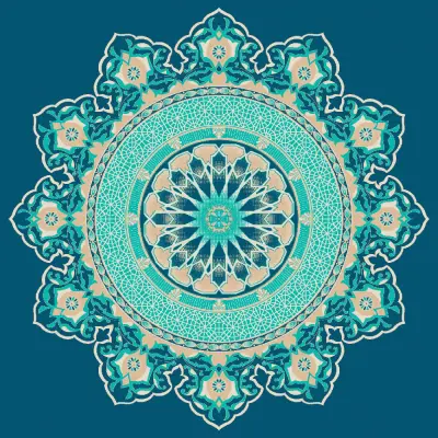 G101_G144 cami halısı deseni