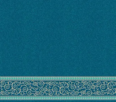 S1025 cami halısı deseni, Turkuaz