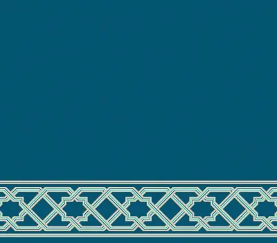 S204 cami halısı deseni, Turkuaz