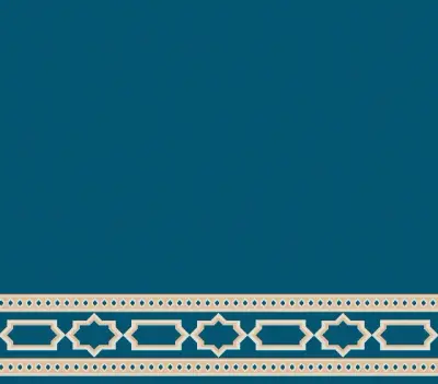 S625 cami halısı deseni, Turkuaz