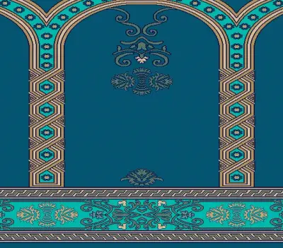 S711 cami halısı deseni