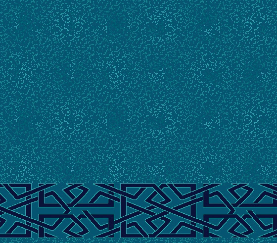 S720 cami halısı deseni, Turkuaz