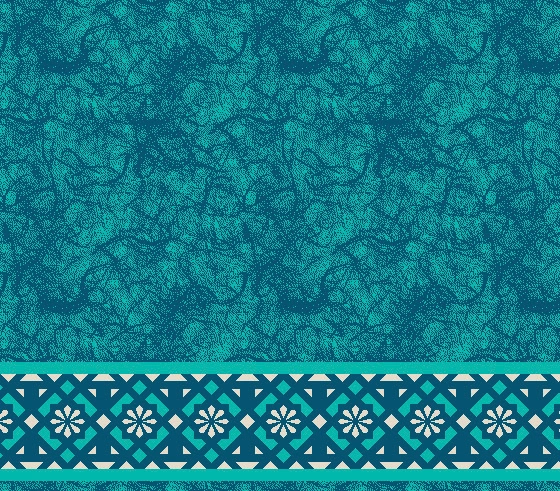 S820 cami halısı deseni, Turkuaz