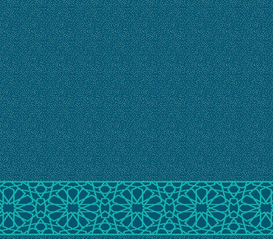 S839 cami halısı deseni, Turkuaz