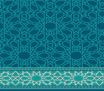 S855 cami halısı deseni