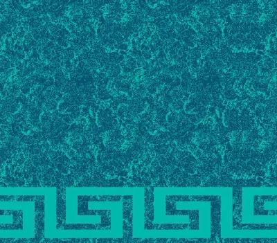 S859 cami halısı deseni, Turkuaz