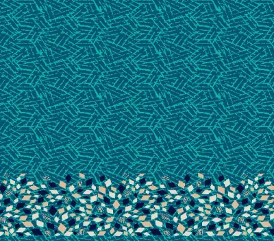 S922 cami halısı deseni, Turkuaz