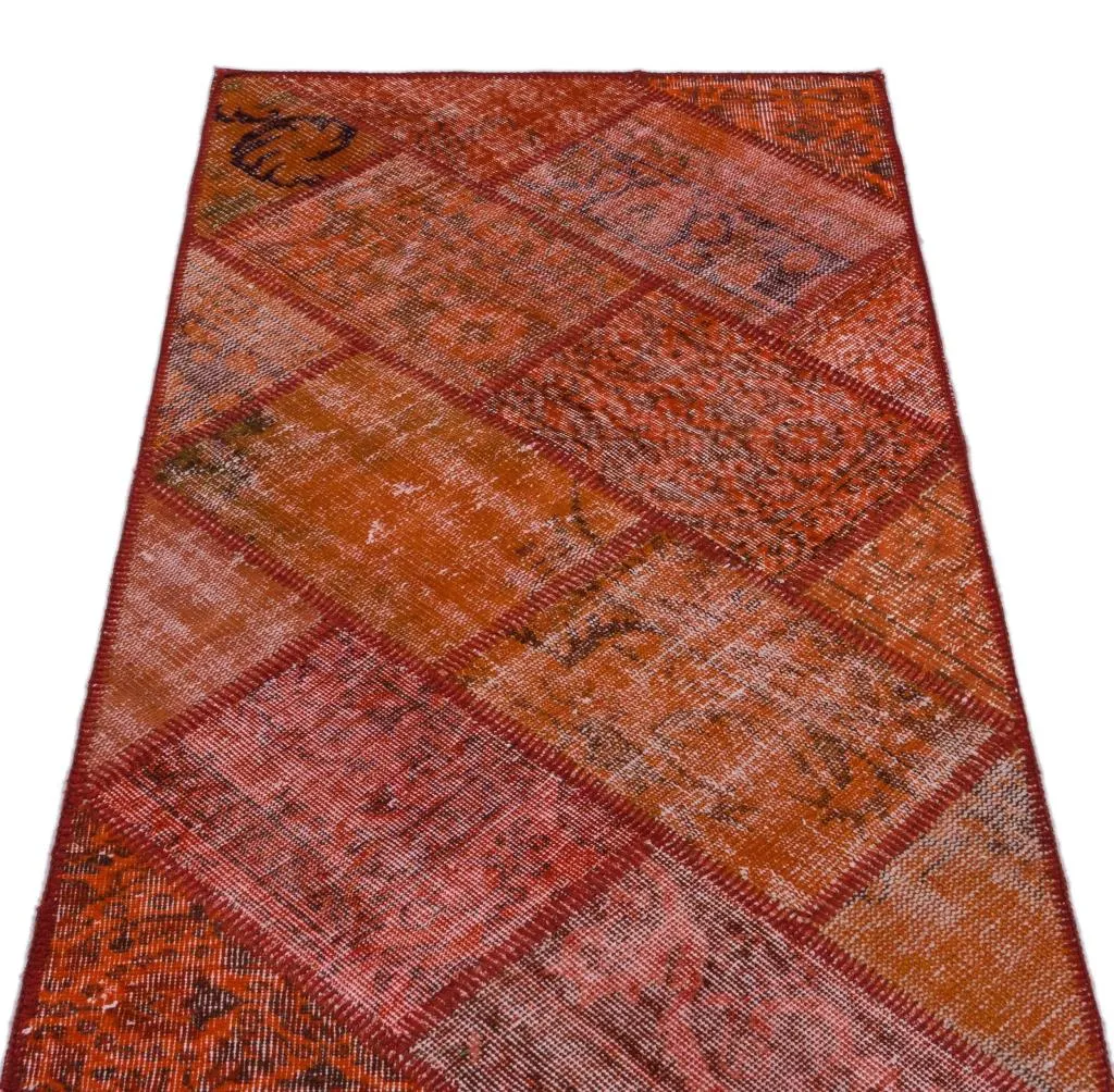 Apex Patchwork Halı Kırmızı 25909 - görsel 3