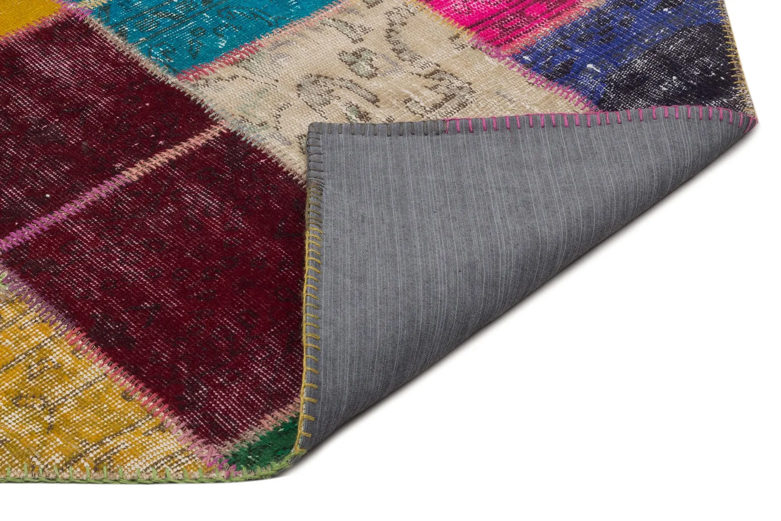 Apex Patchwork Unique Multi Naturel 21636 - görsel 2