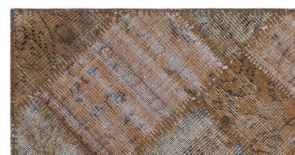 Apex Patchwork Halı Kahve 21332 - görsel 5