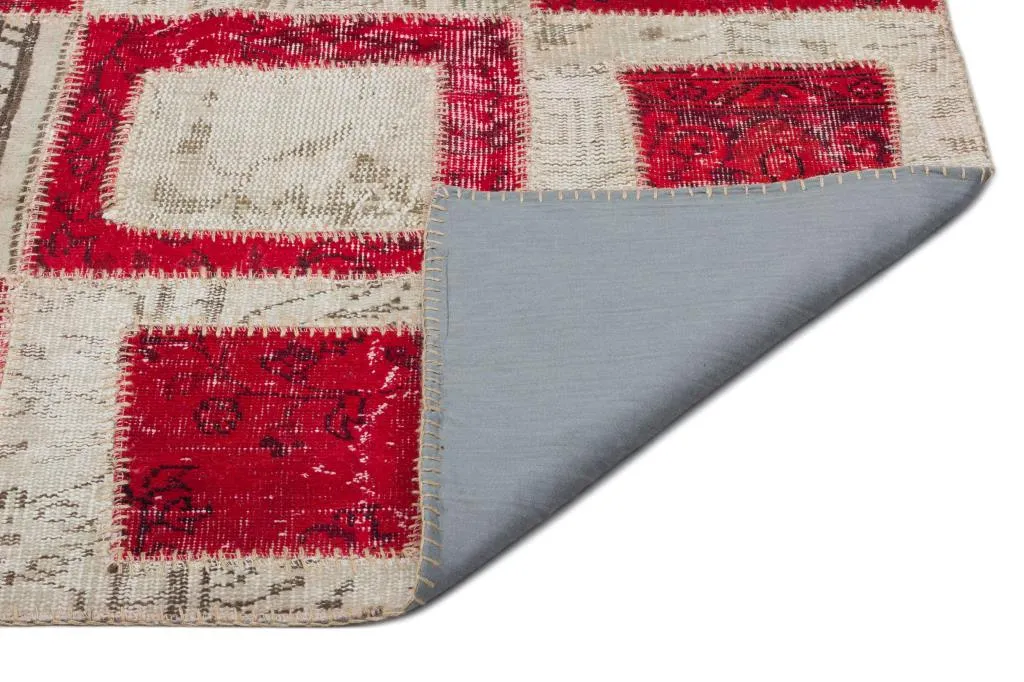 Apex Patchwork Halı Kırmızı 21041 - görsel 2