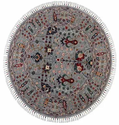 Yünser Sultani 805 Gri Yuvarlak