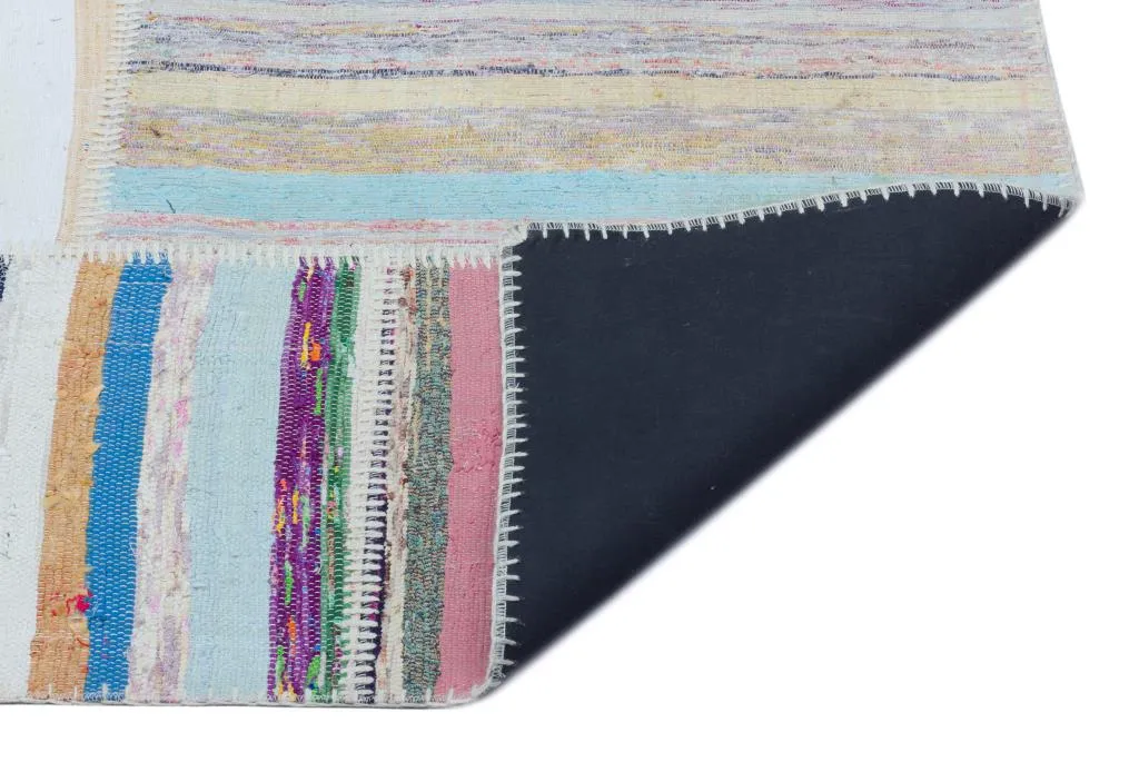 Apex Kilim Patchwork Unique Striped 25483 - görsel 2