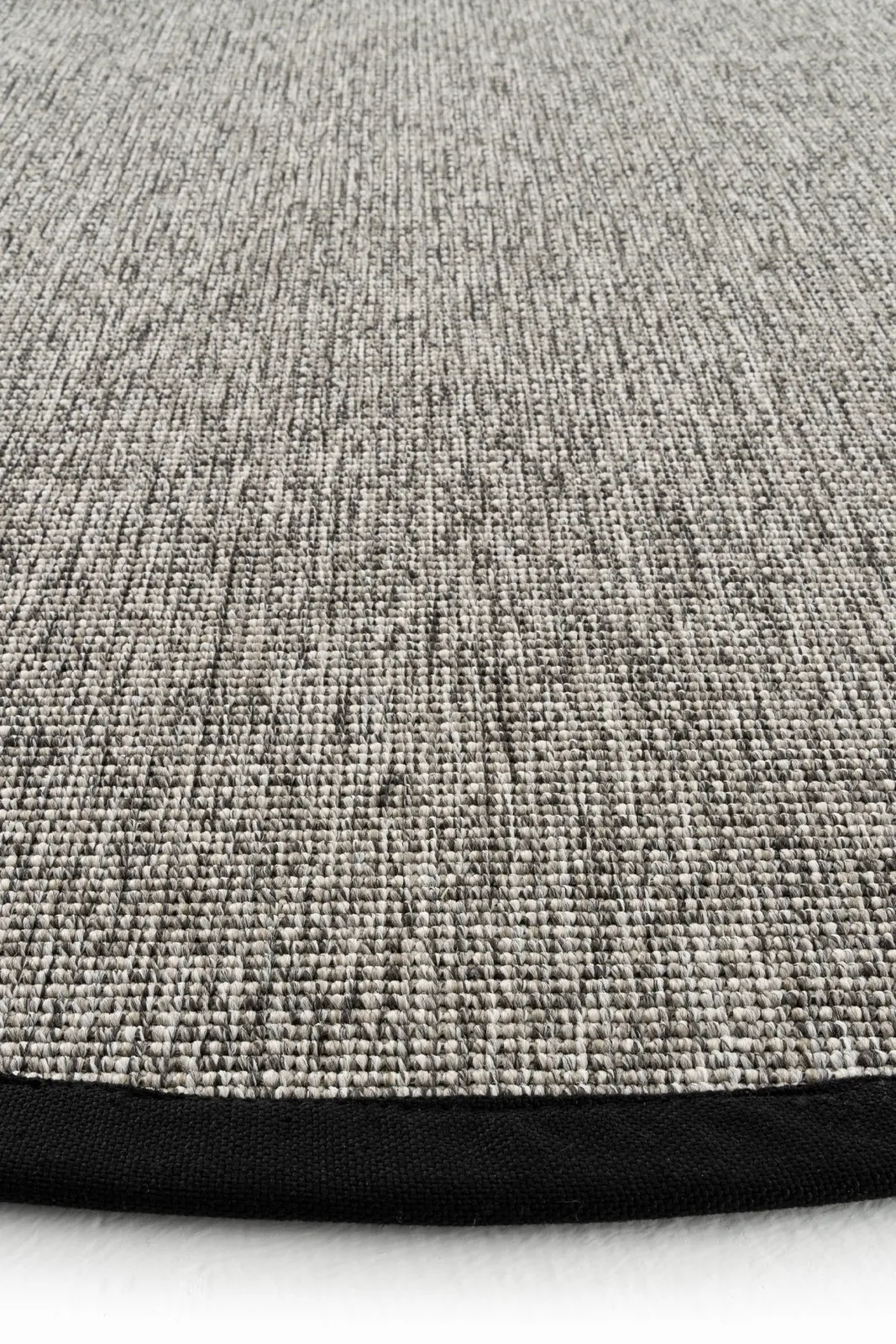 Londra Keten Bordürlü Yuvarlak Sisal Halı — görsel 4