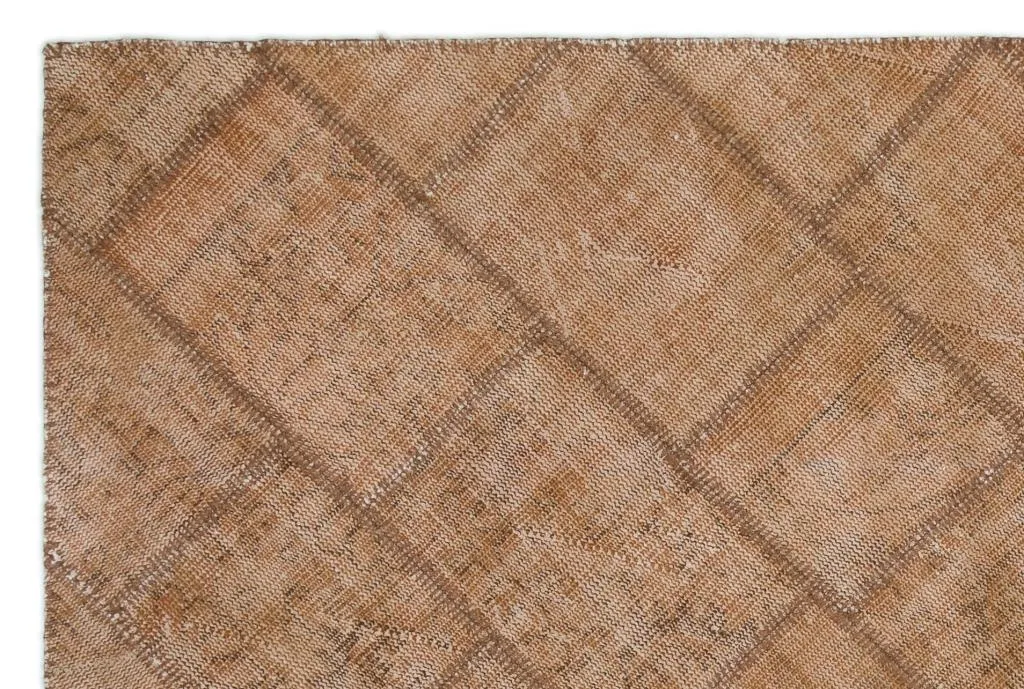 Apex Patchwork Halı Kahve 21007 - görsel 4