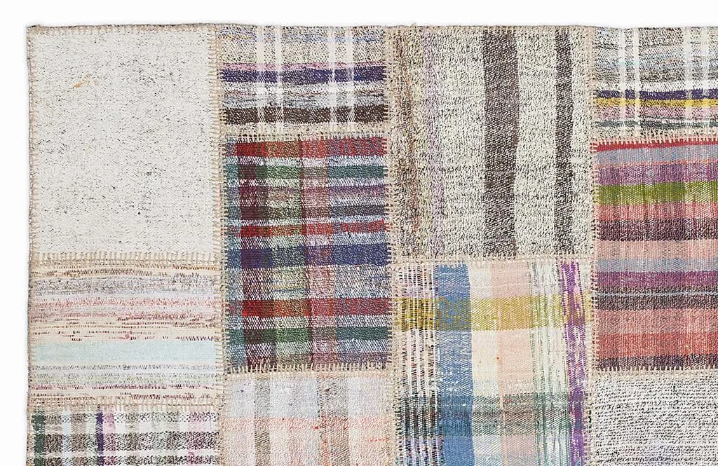 Apex Kilim Patchwork Unique Striped 1010 - görsel 2
