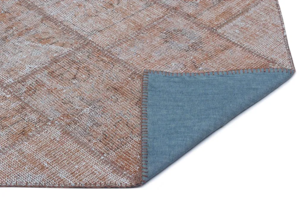 Apex Patchwork Halı Kahve 24681 - görsel 2
