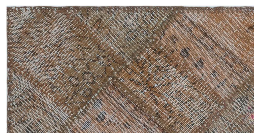 Apex Patchwork Halı Kahve 21319 - görsel 5