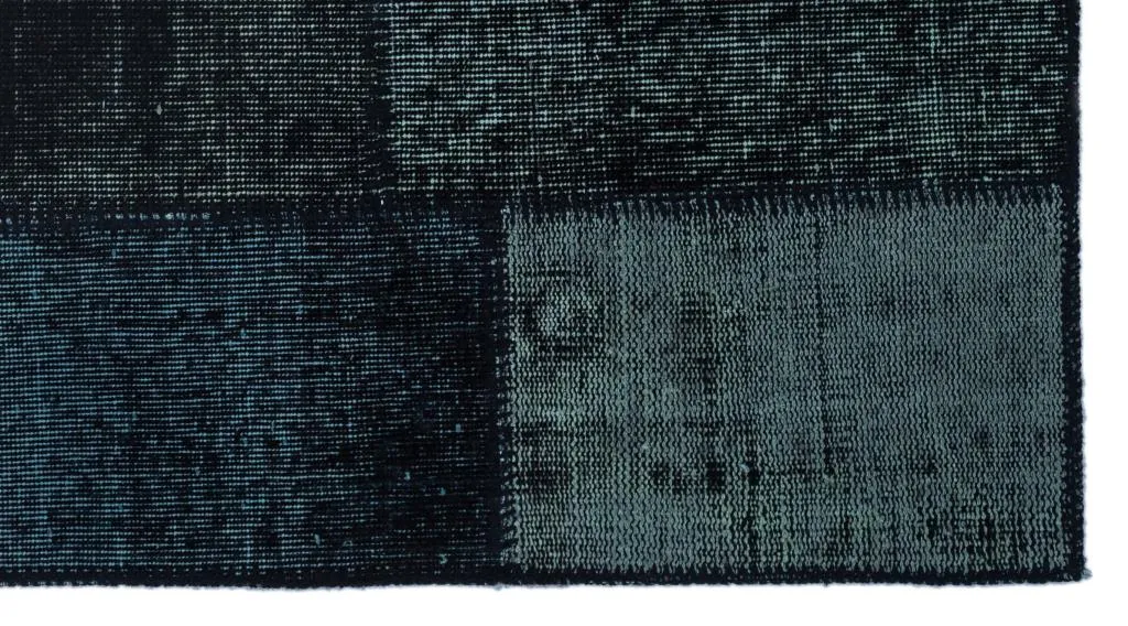 Apex Patchwork Halı Siyah 25885 - görsel 4