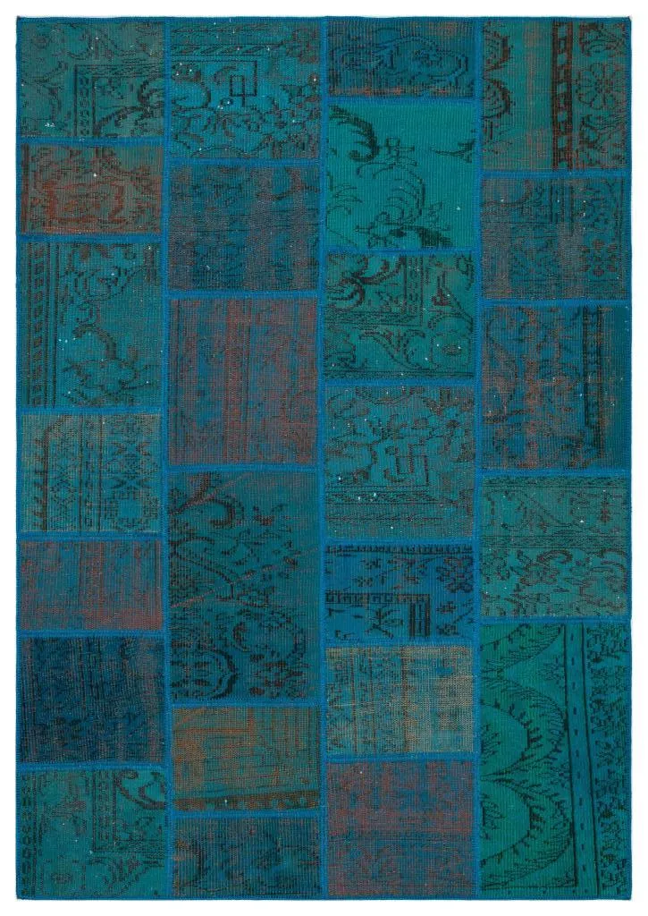 Apex Patchwork Unique Turkuaz 33946 - görsel 1