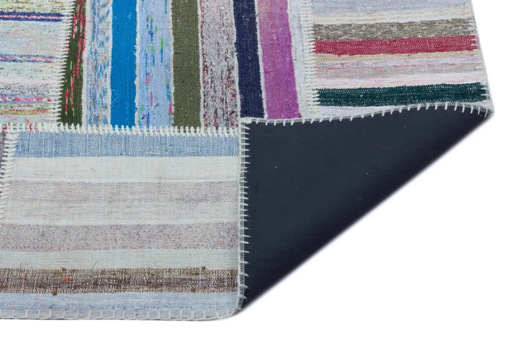 Apex Kilim Patchwork Unique Striped 22535 - görsel 2