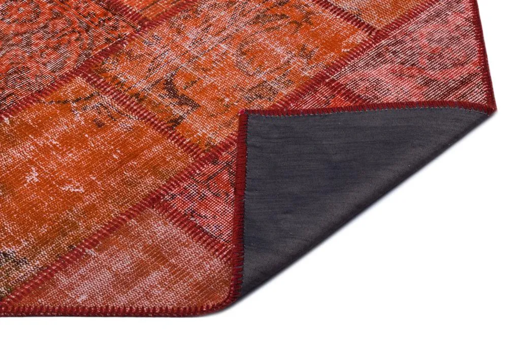 Apex Patchwork Halı Kırmızı 25909 - görsel 2