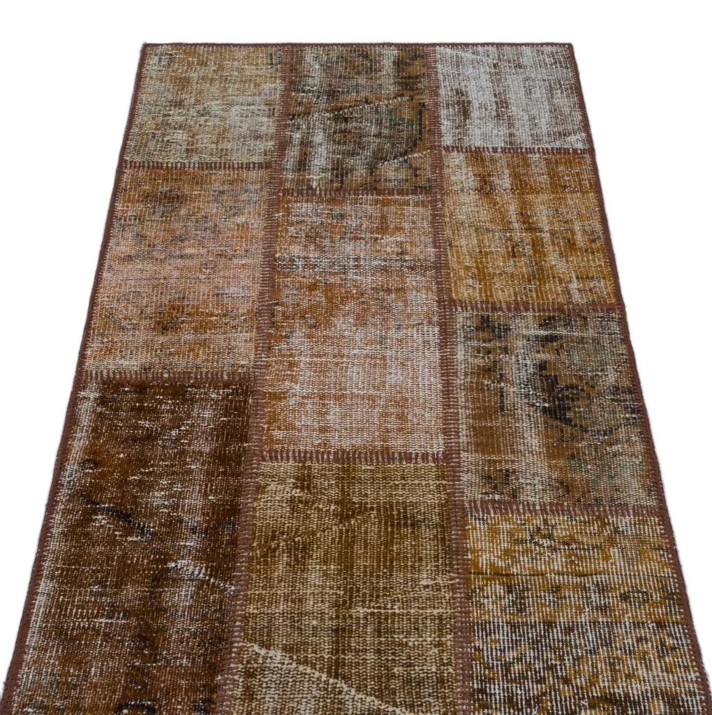 Apex Patchwork Halı Kahve 26149 - görsel 3