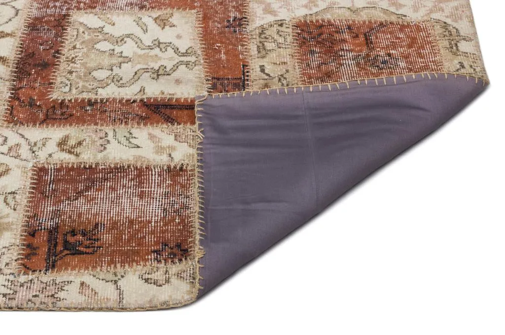Apex Patchwork Halı Bej 21436 - görsel 2