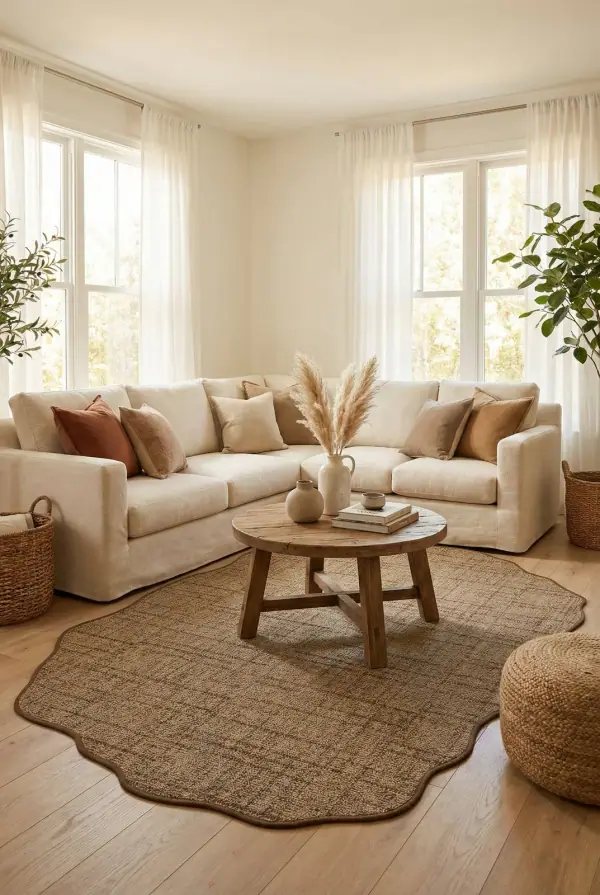 Canvas 1 Look LK03 Jüt Amorf Sisal Halı