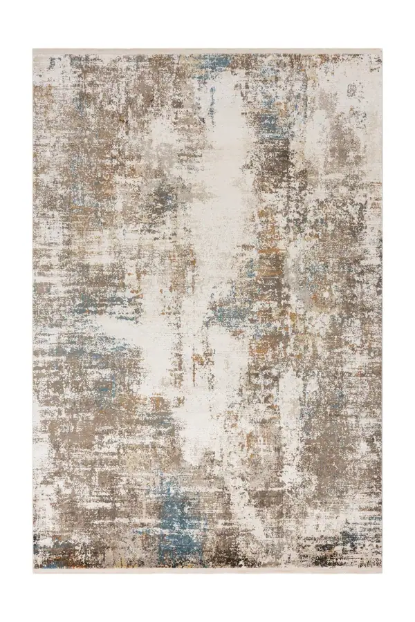 Stark Krem ve Bej Salon Halısı M679L