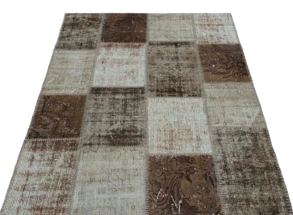 Apex Patchwork Unique Kahve 22213 - görsel 3