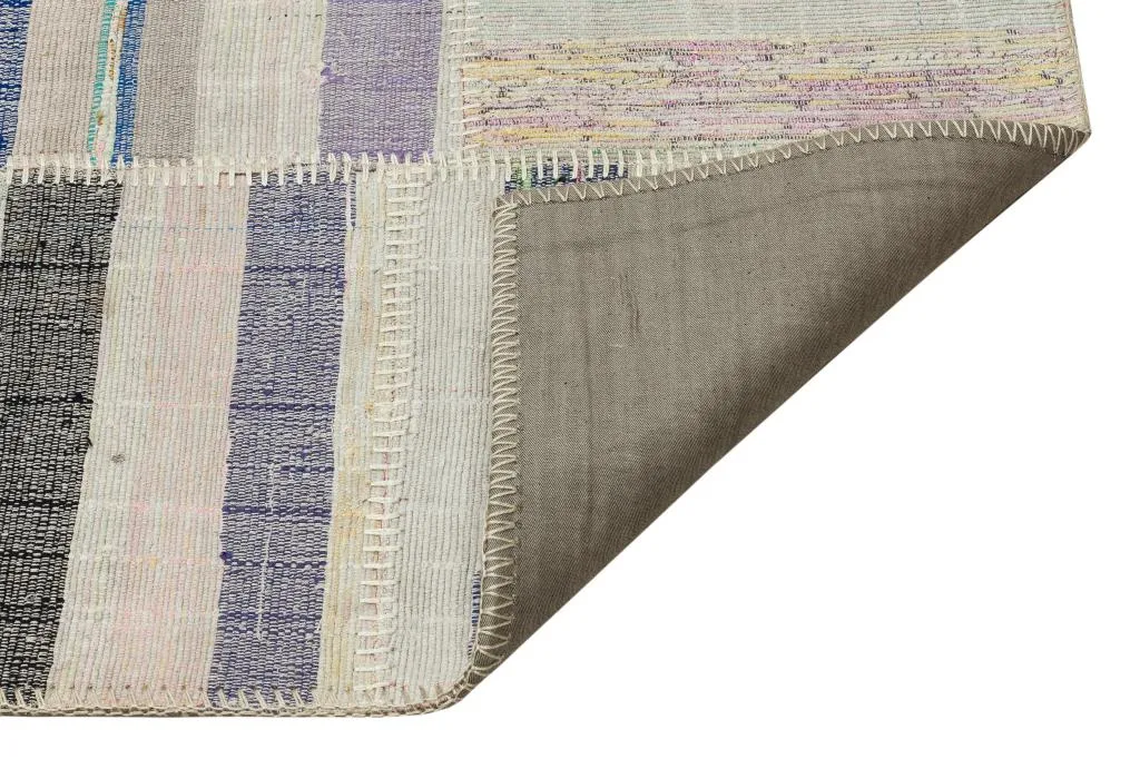 Apex Kilim Patchwork Unique Striped 36357 - görsel 2