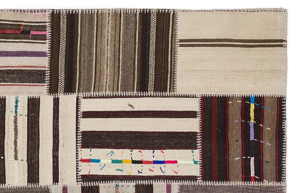 Apex Kilim Patchwork Unique Striped 2249 - görsel 3