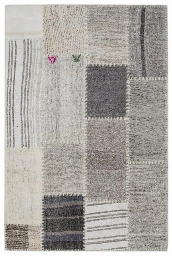 Apex Kilim Patchwork Unique Striped 1464
