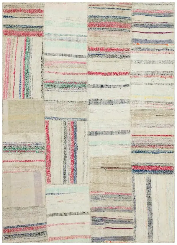 Apex Kilim Patchwork Unique Striped 36195