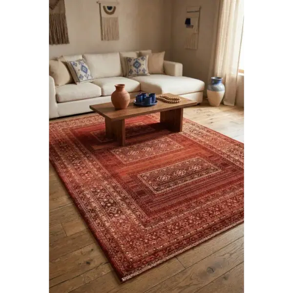 Woolen Antique 8857 Bordo
