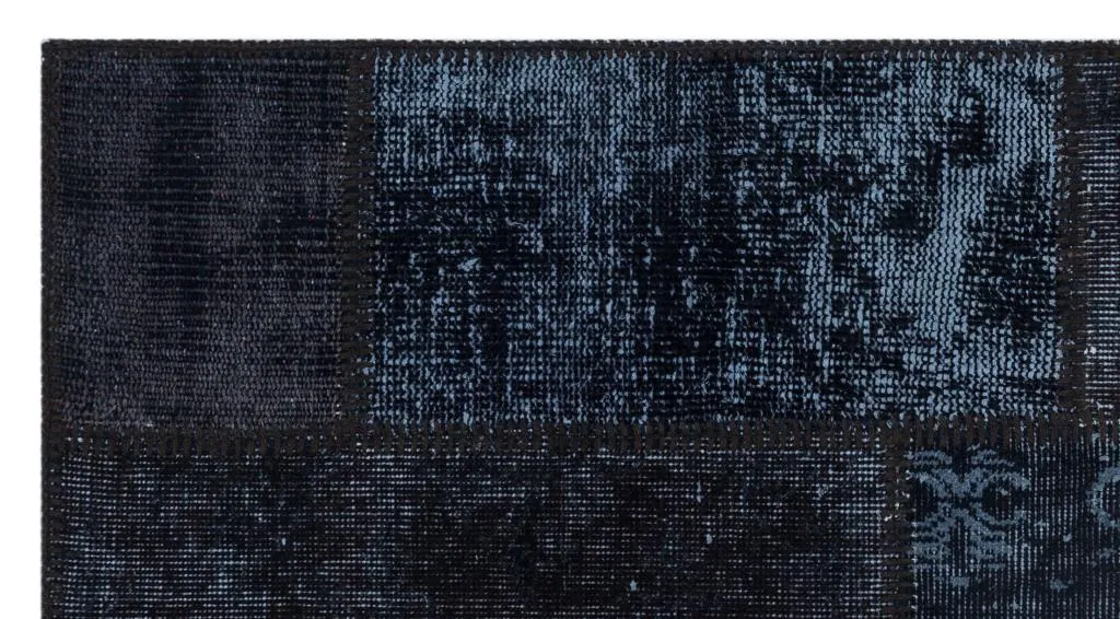 Apex Patchwork Halı Siyah 26141 - görsel 5
