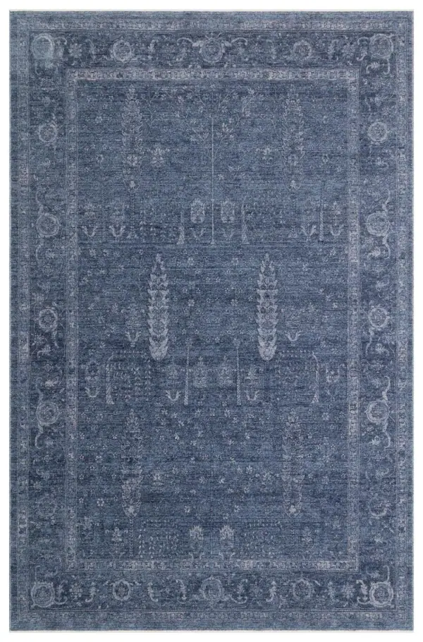 Shiraz SHR 03 Lacivert Vintage Halı