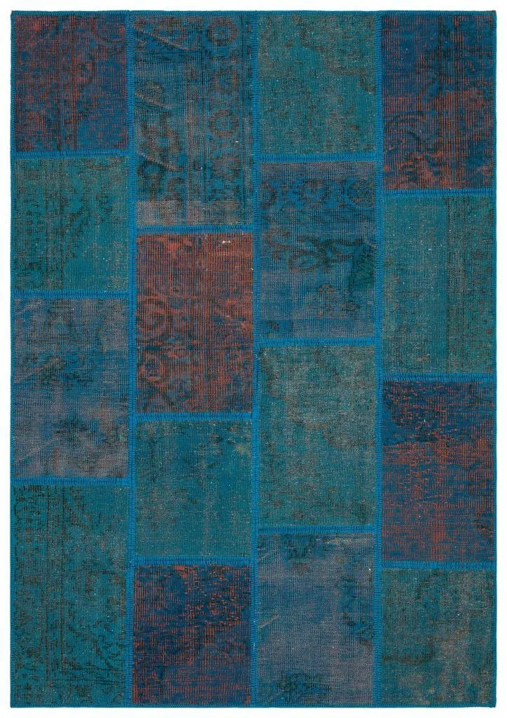 Apex Patchwork Unique Turkuaz 35472 - görsel 1