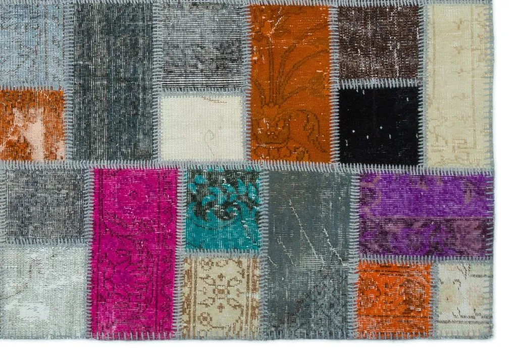 Apex Patchwork Unique Multi Naturel 20564 - görsel 5