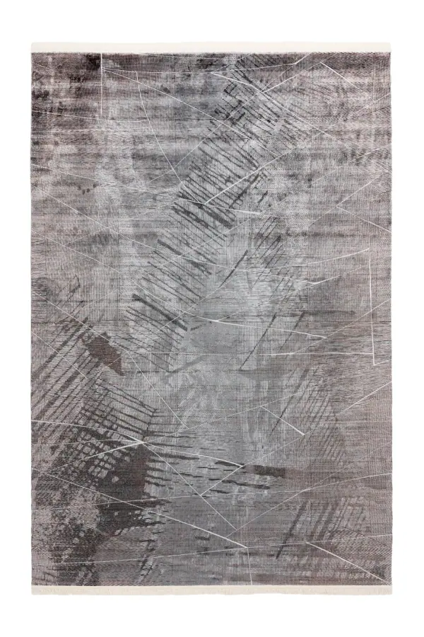 Safir Antrasit ve Kahve Salon Halısı SFR08