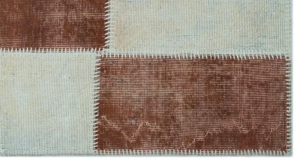 Apex Patchwork Halı Kahve 24736 - görsel 4