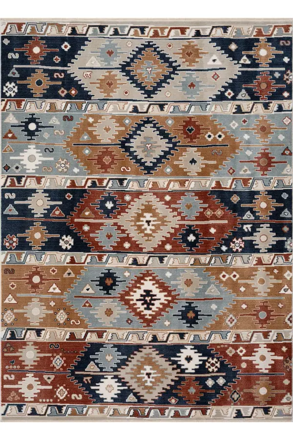 Koza Bohem Multi Etnik Salon Halısı A5840D