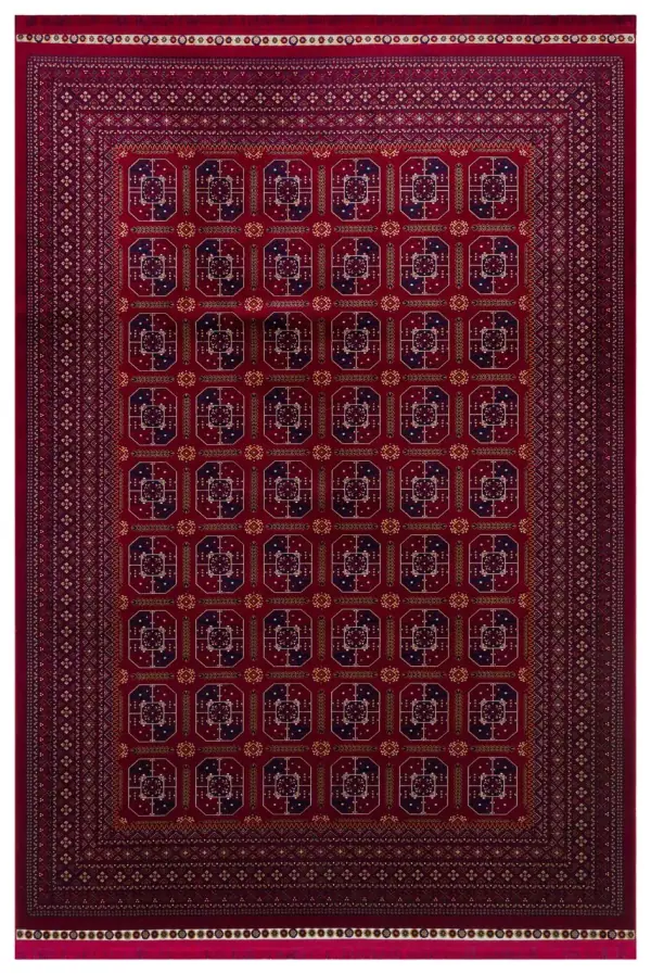 Eko Sateen Afghan SFG 02 Kırmızı