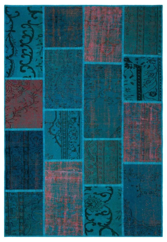 Apex Patchwork Unique Turkuaz 26520 - görsel 1
