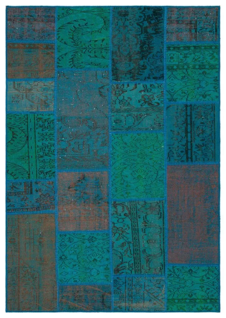 Apex Patchwork Unique Turkuaz 33945 - görsel 1