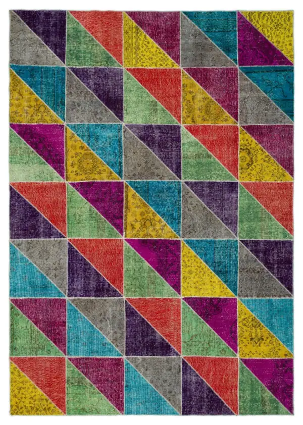 Apex Patchwork Unique Multi Naturel 20486