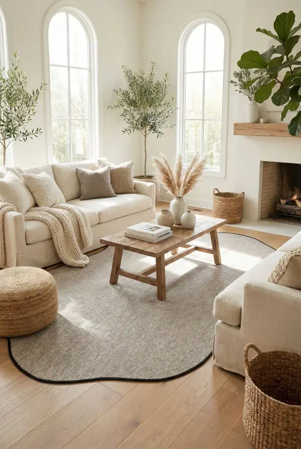 Canvas 2 Judy JD02 Naturel Amorf Sisal Halı
